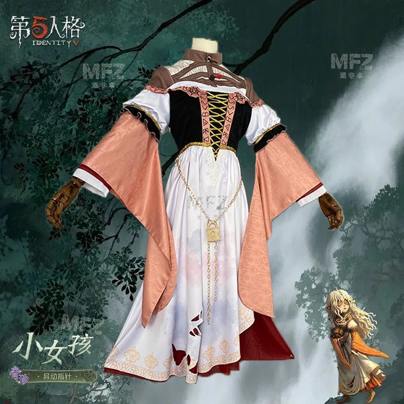 贅沢な 第五人格 小女孩 異動指針 コスプレ衣装 ロリータ風 フルセット 高品質素材 撮影用 イベント用 ハロウィン 仮装 推し活 プレゼント キャラクター衣装 コスチューム 品質100％ 保証！