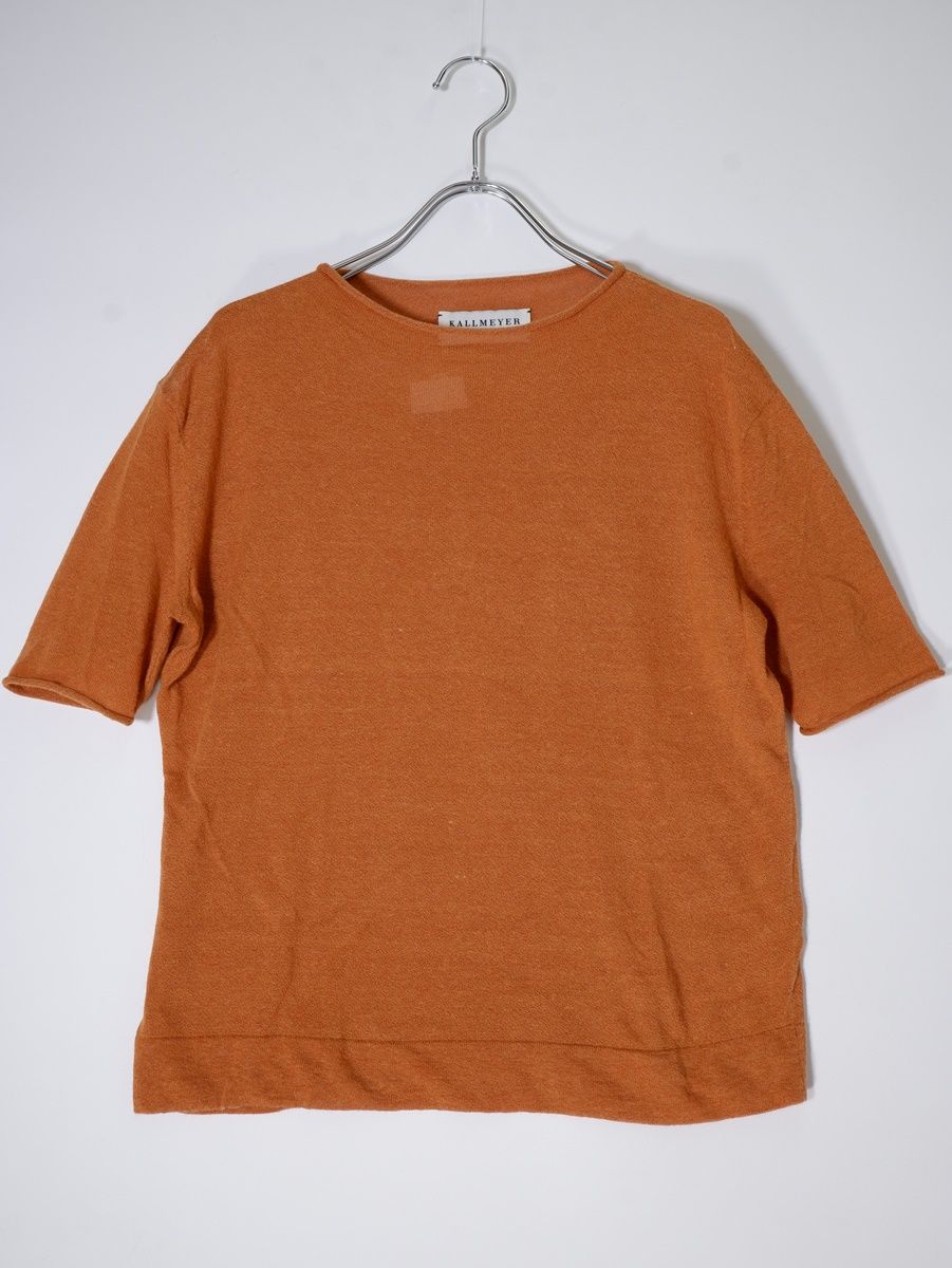 KALLMEYER/カルメイヤー L'Appartementアパルトモン取扱い2021SS Short Sleeve Roll Neck Knit半袖ショートスリーブ ロールネックニット【-】【LKNA74842】 KALLMEYER/カルメイヤー L'Appartementアパルトモン取扱い2021SS