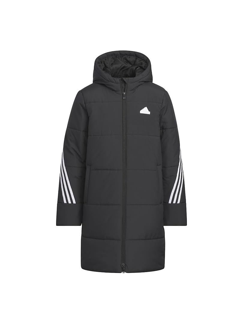 アディダス adidas マルチSPウェア ジュニア スリーストライプス パデッドジャケット HAX65 2023FW [(IL6088)ブラック] [J130]