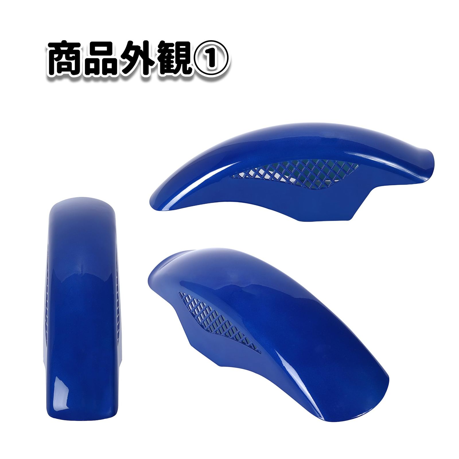 汎用？ フロントフェンダー CBX 2型カラー 赤黒塗装 BEET JAPAN