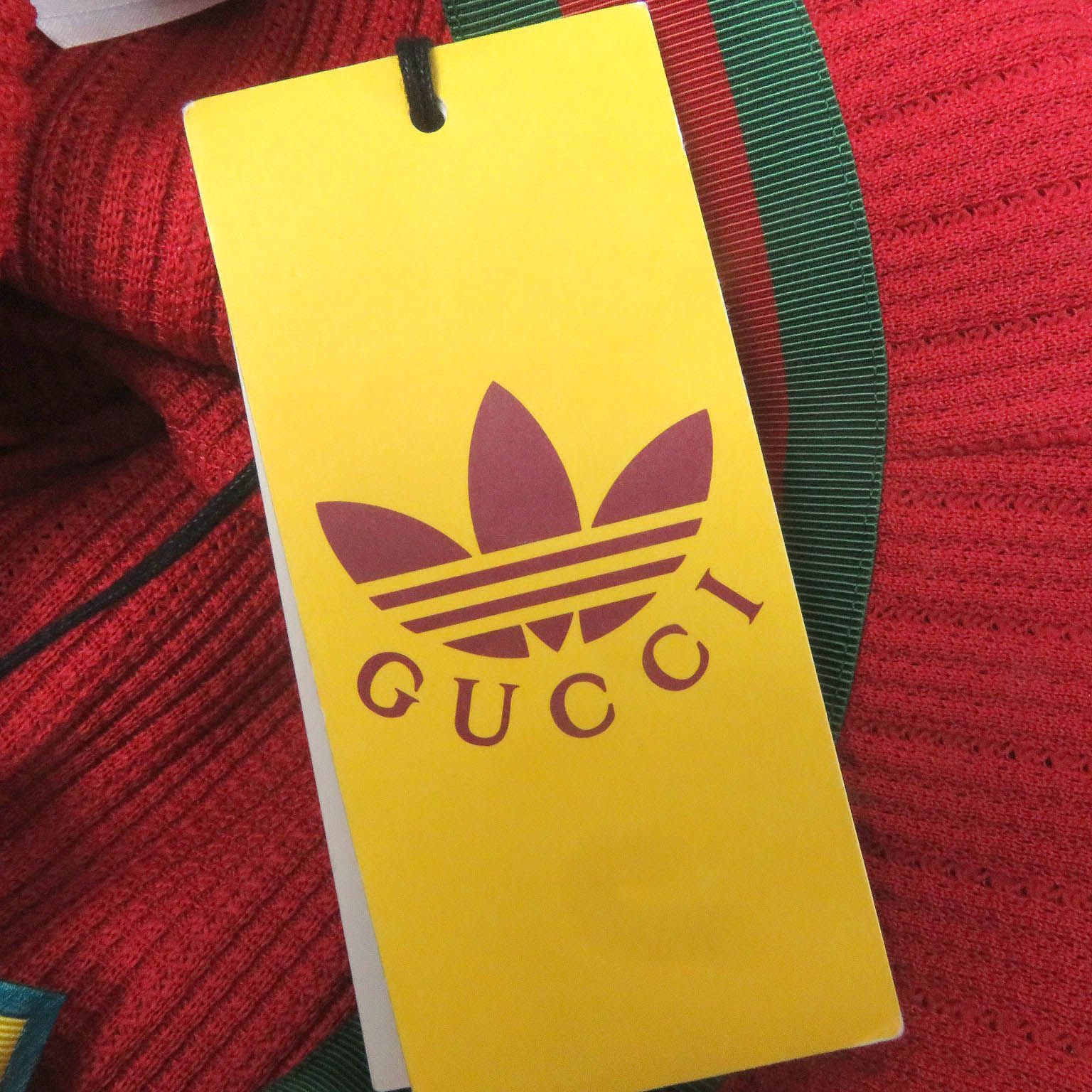 未使用品□GUCCI×adidas グッチ×アディダス 700501 Jersey Sweat 未使用品□GUCCI×adidas グッチ×アディダス 700501 Jersey Sweat