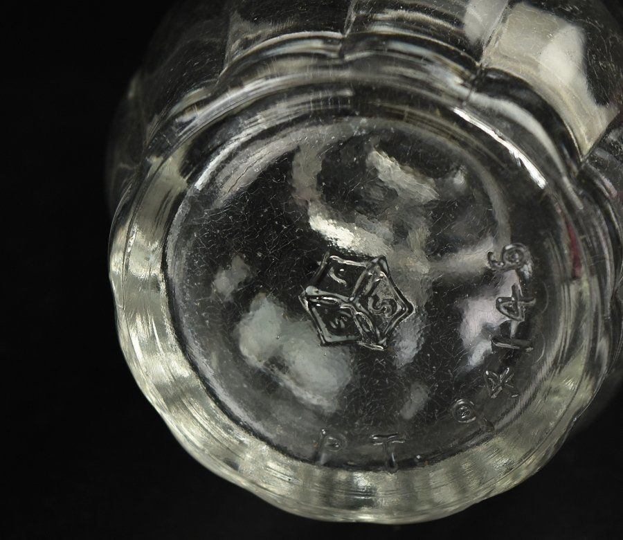 ガラス醤油差し 3点