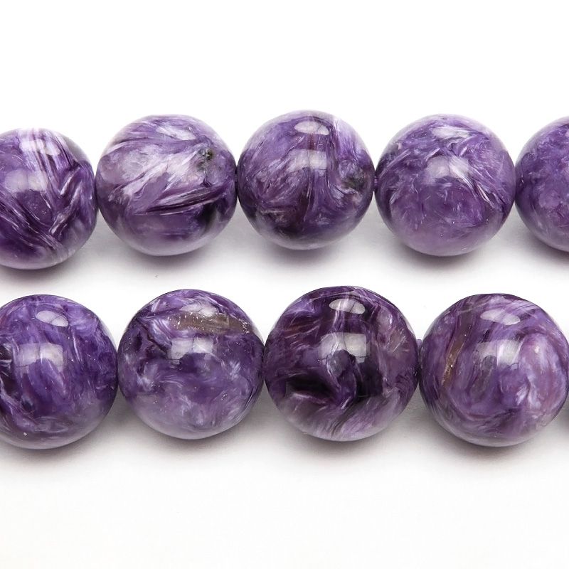 チャロアイト 丸玉ブレス 10mm No.17【1点もの】 / 60-6 節約 CH-BS17