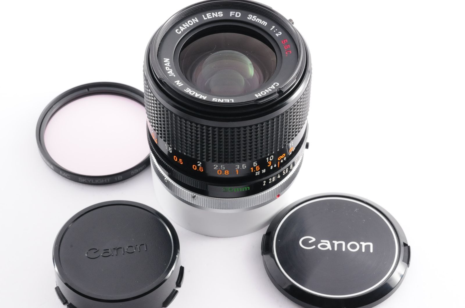 Canon FD 35mm 1:2 レンズ キャノン Canon FD 35mm F2 1:2 S.S.C SSC MF マニュアル カメラレンズ
