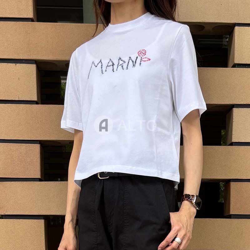 ロゴ刺繍 Tシャツ