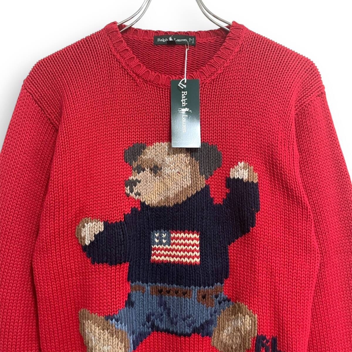 DEAD STOCK 90s RALPH LAUREN POLO BEAR RL