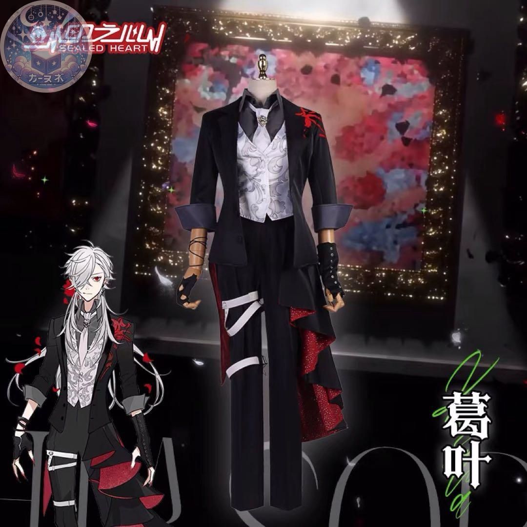 vtuber にじさんじ 葛葉 ヒアソビ 新衣装 コスプレ衣装 ウィッグ追加可 コスチューム ハロウィン仮装 イベント衣装 コスプレセット 高品質コスプレ 再現度高め