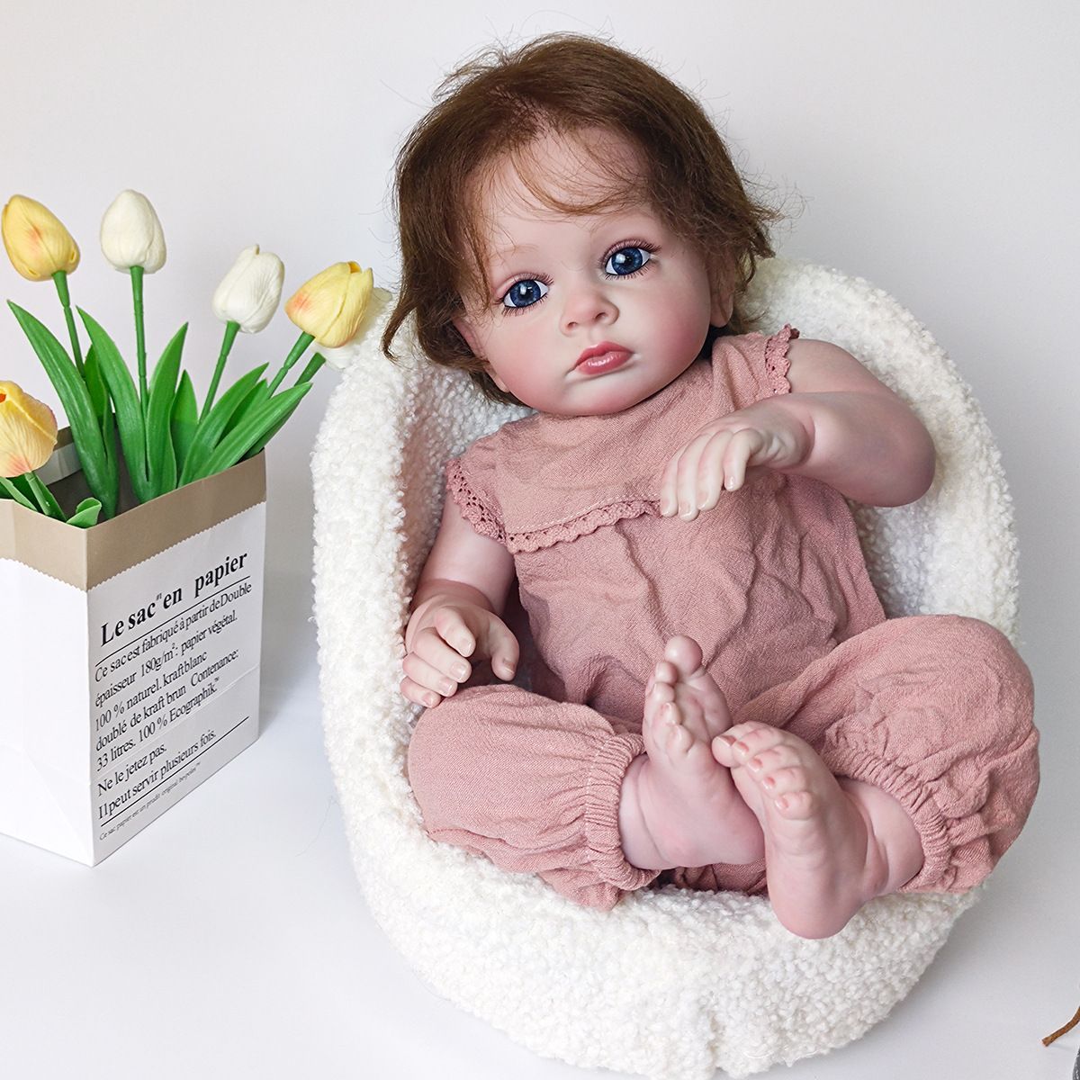 人形 赤ちゃん 人形 Reborn Doll 55cm 赤ちゃんリボーンドールデビュー 