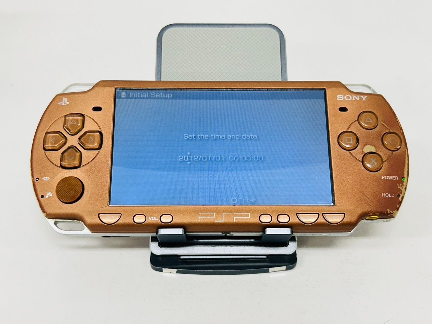 Sony PlayStation Portable PSP-2000 ブロンズ/Bronze 動作確認