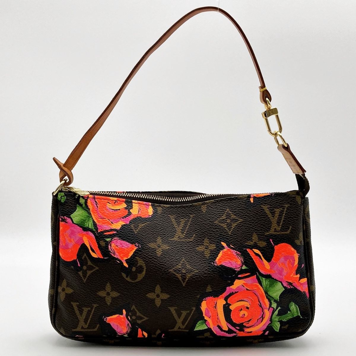 ルイヴィトン モノグラム ローズ(アクセソワールM48615)※値段交渉可 セール 中美品 LOUIS VUITTON ルイ・ヴィトン アクセソワール