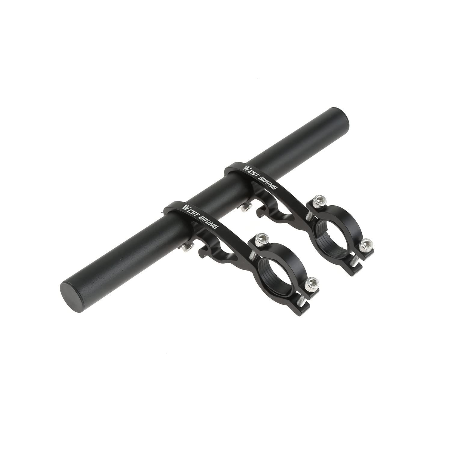 Etermeta バイク マルチバー クランプバー 延長ブラケット ステー ハンドル スマホホルダー ハンドルスペース拡張 径20 mm 32 mmに適用 アルミニウム合金