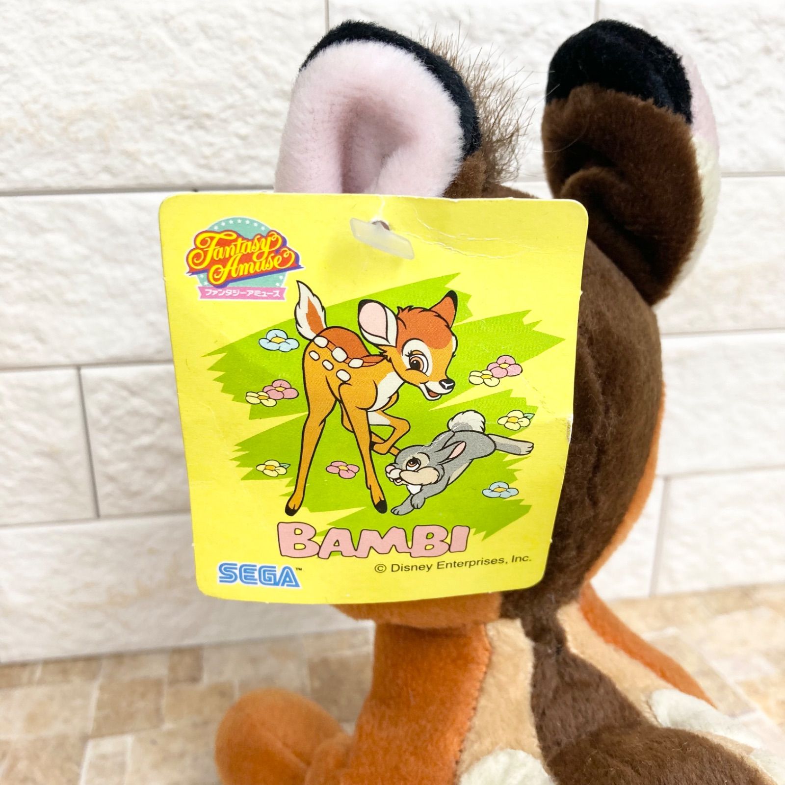 非売品】バンビ ぬいぐるみ Disney ディズニー 子鹿 希少 レア レトロ 