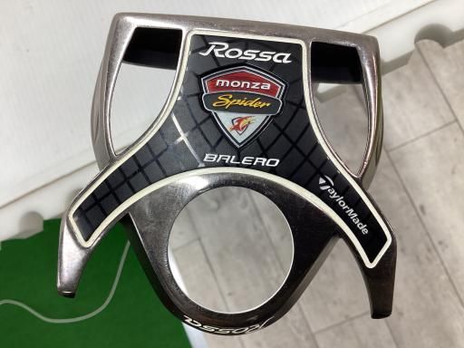 テーラーメイド Rossa agsi-S SPIDER BALERO 33インチ パター PT スチール フレックスその他 メンズ 男性用 右利き 右用 Dランク ゴルフクラブ