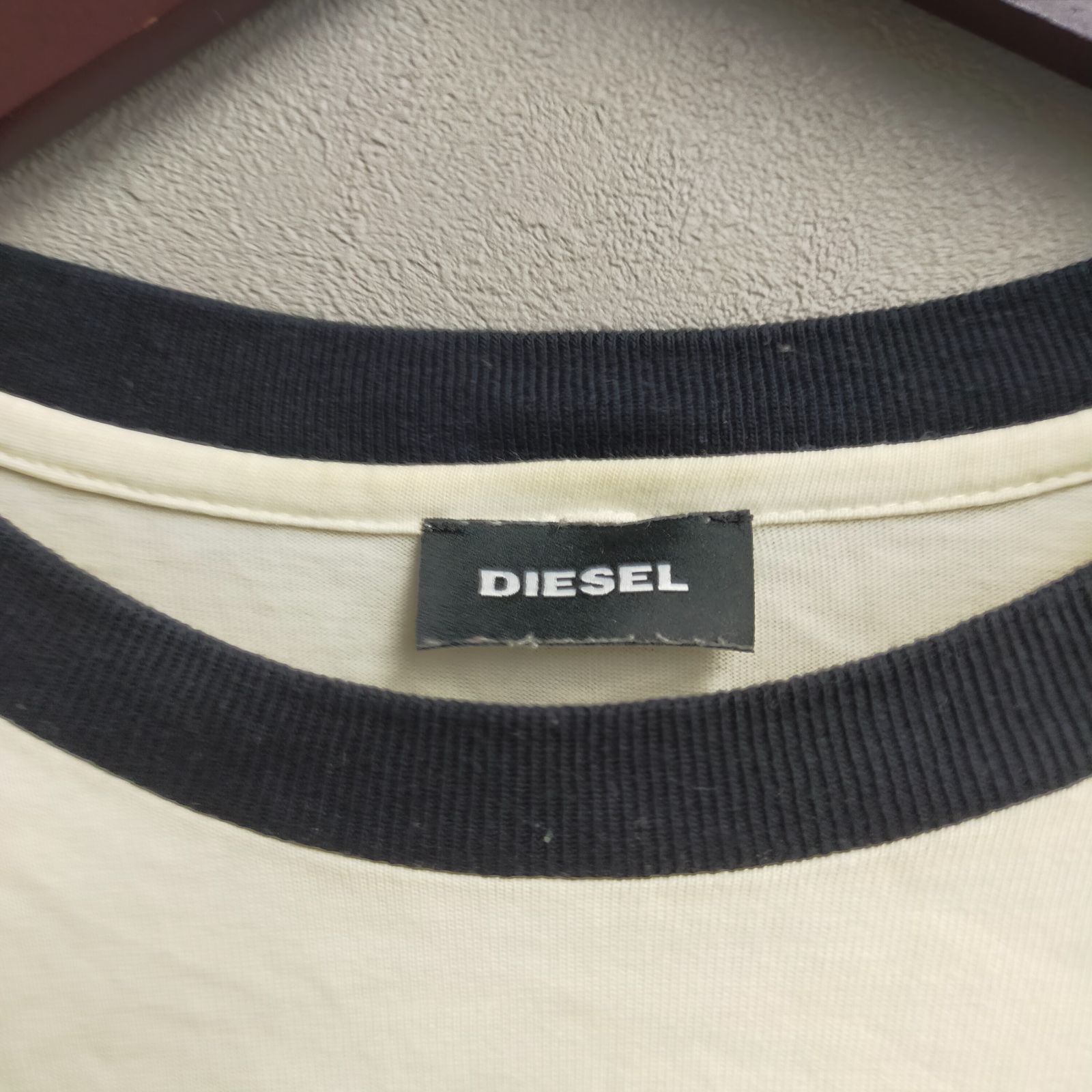 M10205 【DIESEL】 ディーゼル THUMP スカル グラフィックプリント S 