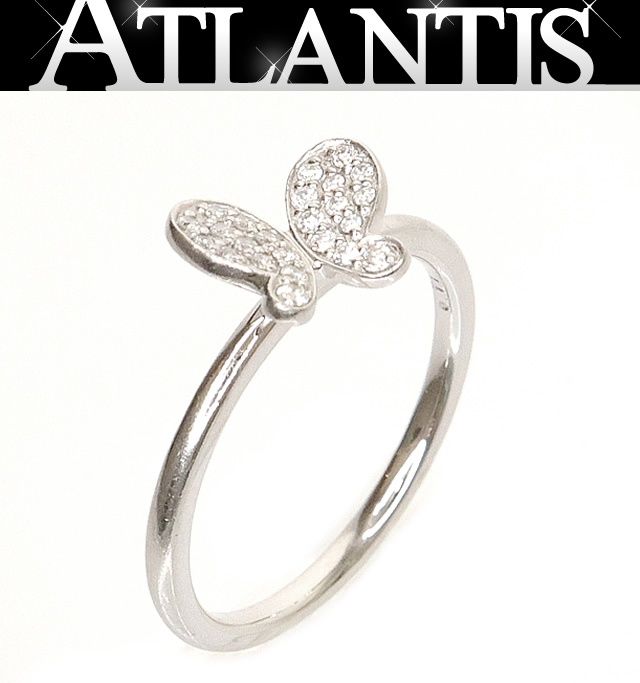 広尾店】美品 ポンテヴェキオ PonteVecchio パヴェダイヤリング Pt999  