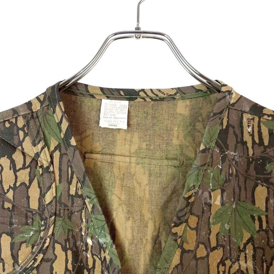 迷彩ターキーベスト 】USサイズM/L(日本L): Realtree ap迷彩