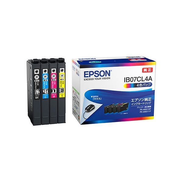 高評価のクリスマスプレゼント EPSON インクパック 4色セット OA機器