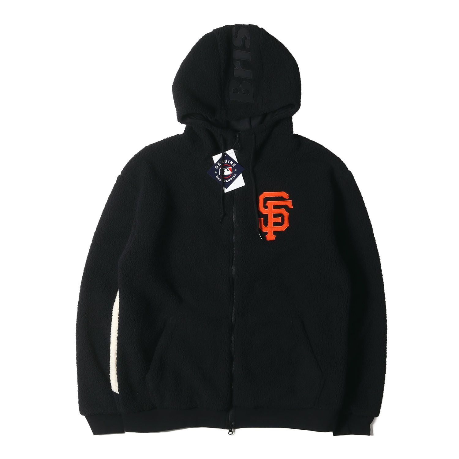 F.C.Real Bristol ジャケット サイズ:XL 21AW San Francisco Giants MLB ビッグスター ボアフリース  フード ジャケット MLB TOUR BOA FLEECE BIG STAR HOODIE ブラック - メルカリ