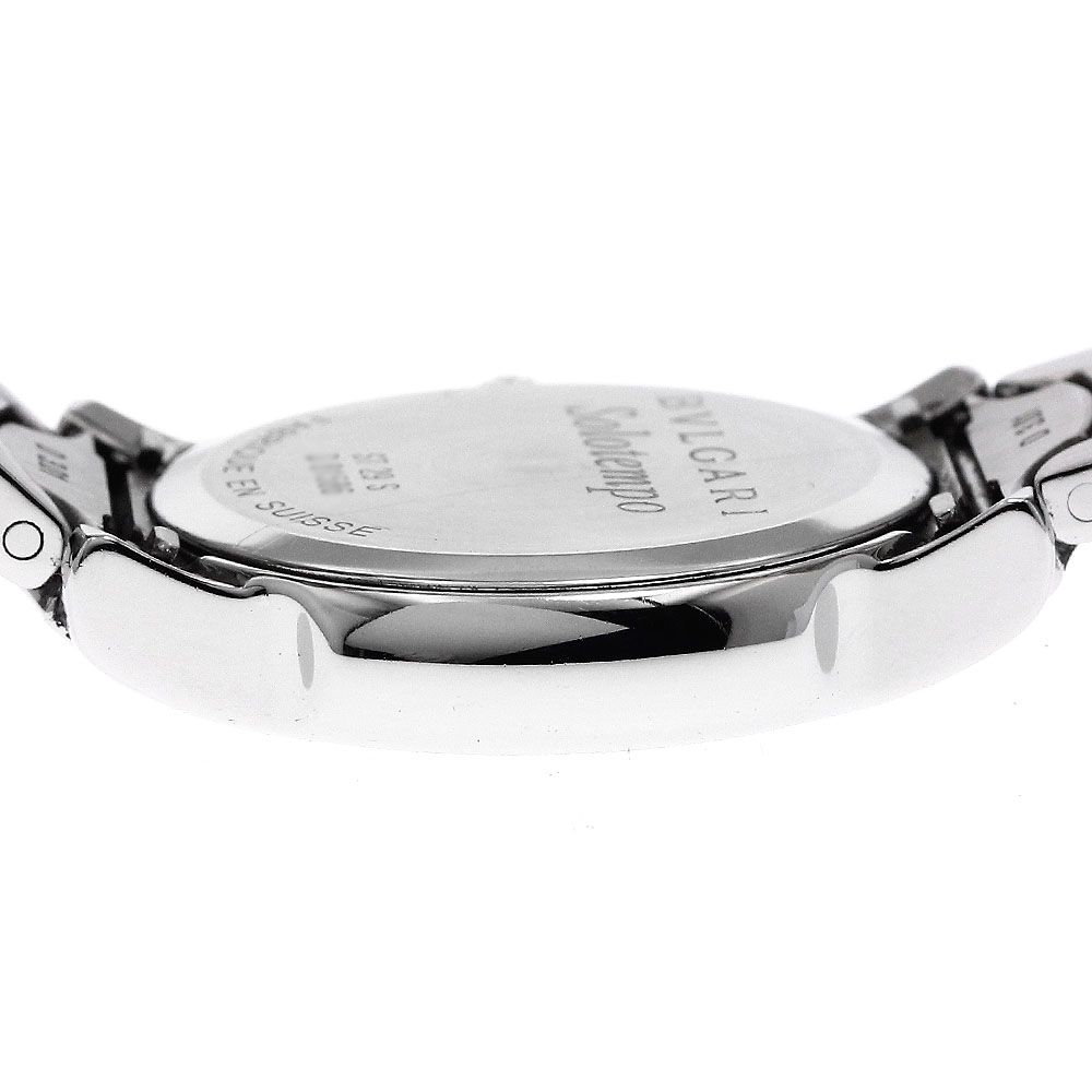 ブルガリ BVLGARI ST29S ソロテンポ 10Pダイヤ クォーツ