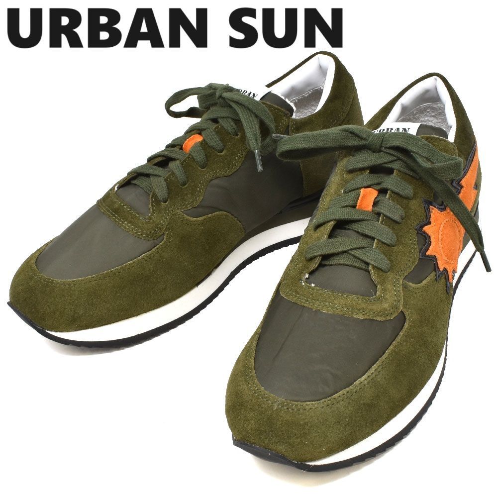 URBAN SUN アーバンサン ALAIN 103 LACE GREEN アレイン ランニングモデル ローカットスニーカー