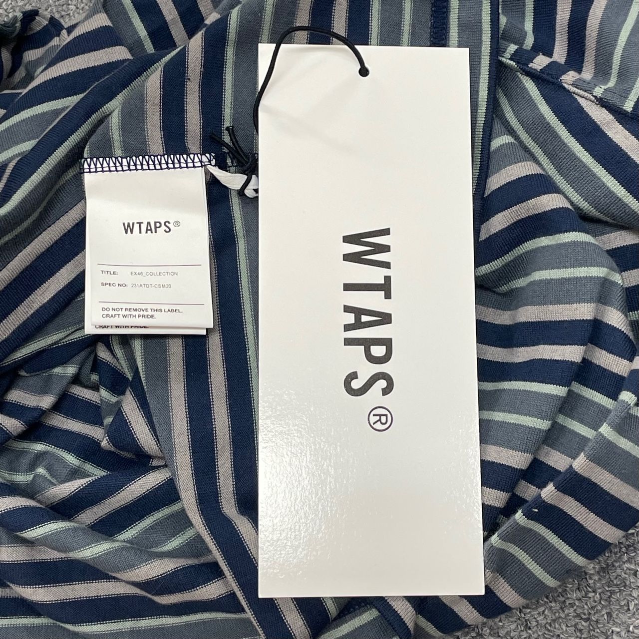 新品 Wtaps 23SS BDY 01 / LS / COTTON. TEXTILE. WUT 231ATDT 新品 Wtaps 23SS BDY 01 / LS / COTTON. TEXTILE. WUT 231ATDT