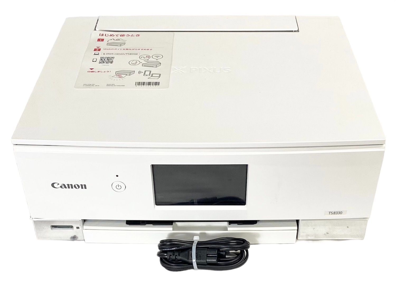 中古）Canon プリンター A4インクジェット複合機 PIXUS TS8330 ホワイト（極美品） - メルカリ