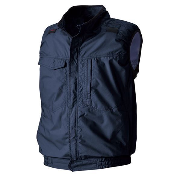 村上被服 HOOH 綿製 フルハーネス対応ベスト V82999 ネイビー サイズ