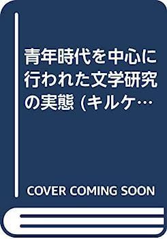 【中古】青年時代を中心に行われた文学研究の実態 (キルケゴール著作活動の研究)