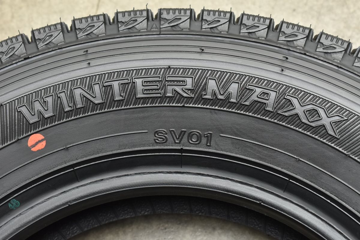 2024年製 未使用品】ダンロップ ウィンターマックス SV01 145/80R12 LT 