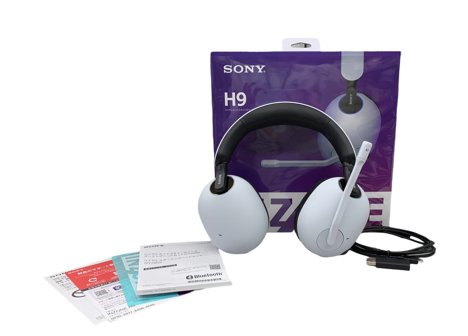 最高級 INZONE SONY ヘッドホン H9 WHITE WH-G900N ヘッドホン