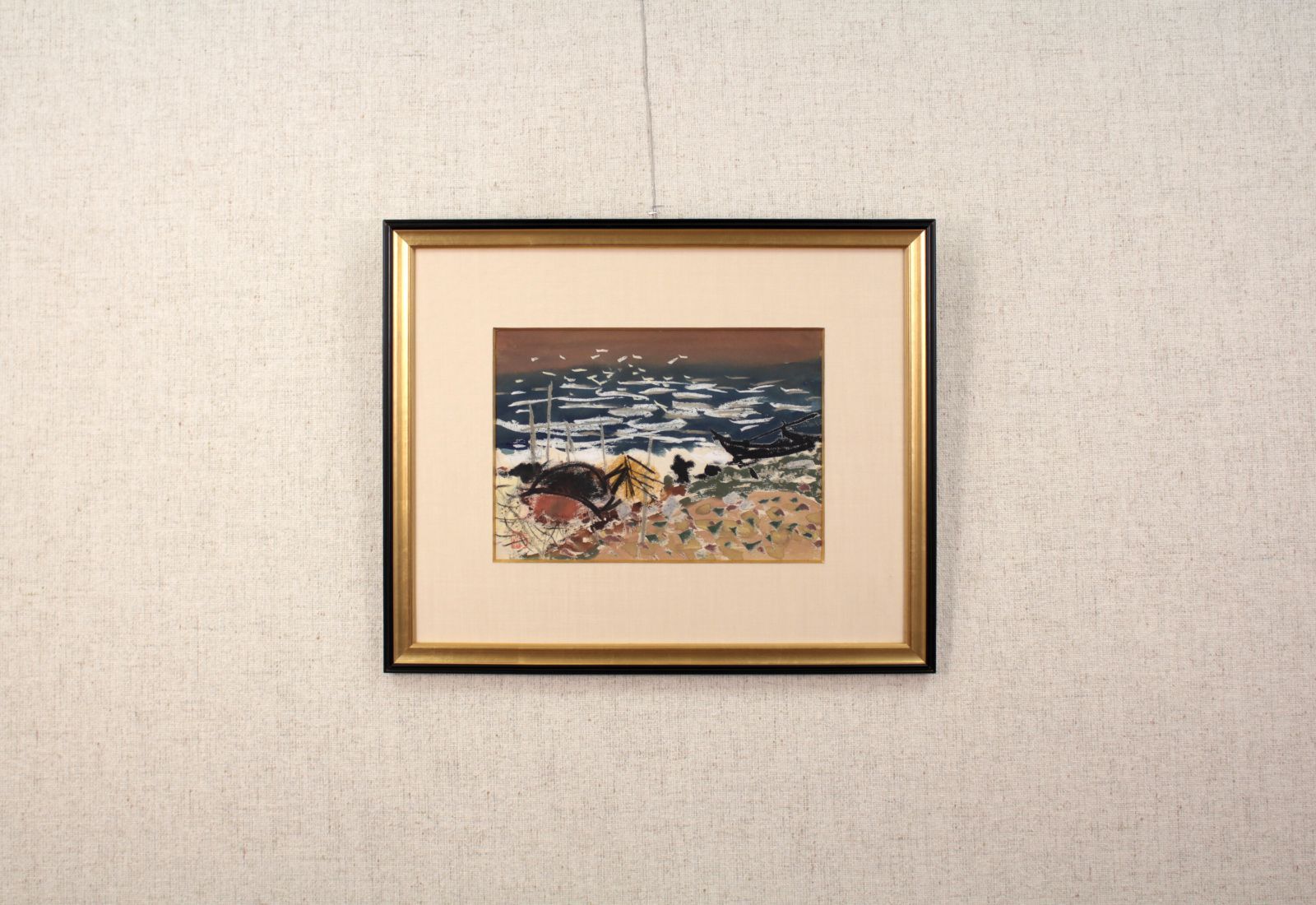 田辺三重松『北の海』パステル画【真作保証】 絵画 田辺三重松『北の海』パステル画【真作保証】 絵画 - メルカリ