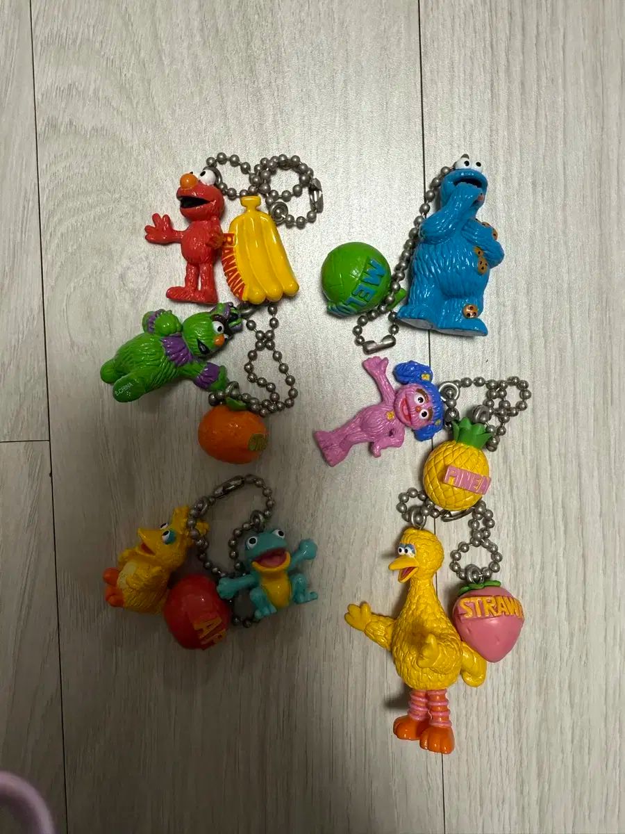 セサミストリート キャラクター キーホルダー まとめ売り