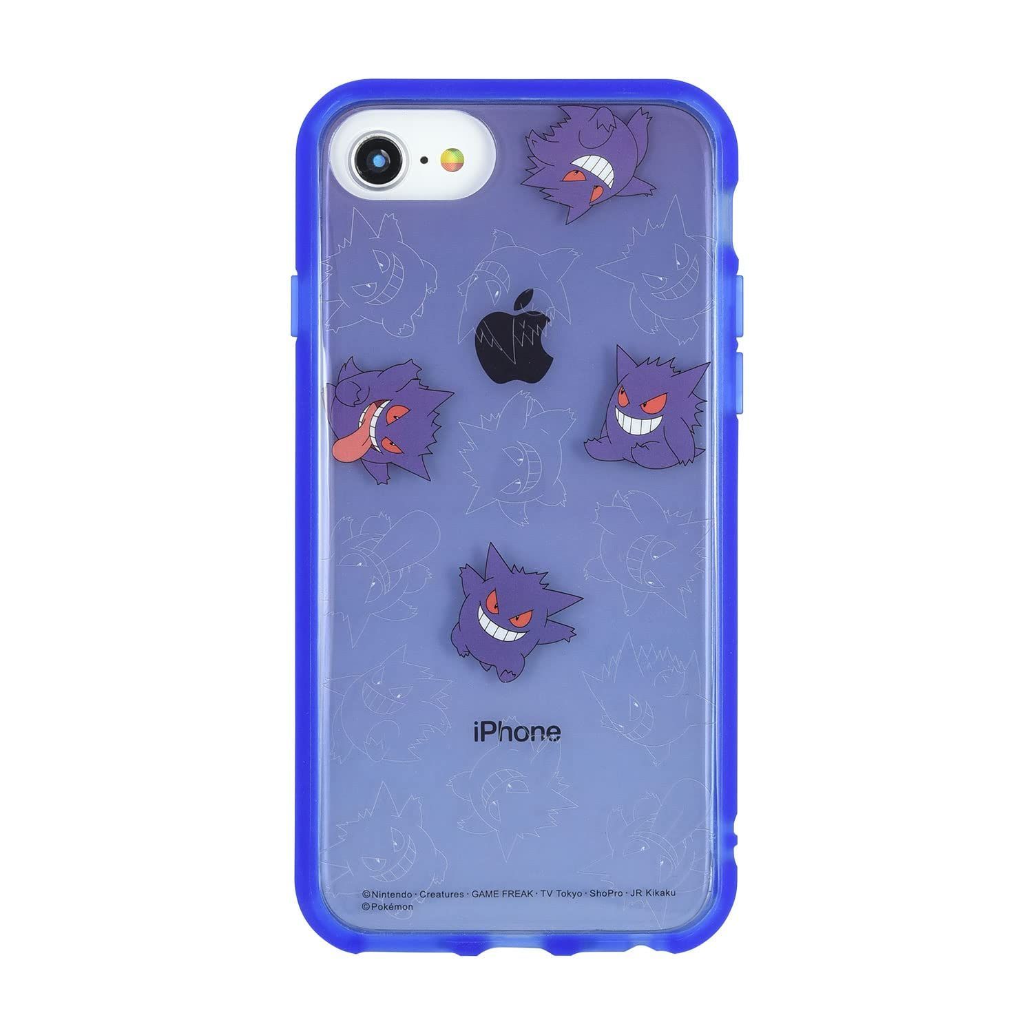 【数量限定】ゲンガー iPhoneSE(第2世代)/8/7/6s/6(4.7インチ)対応ケース Clear POKE-745B IIIIfit ポケットモンスター グルマンディーズ