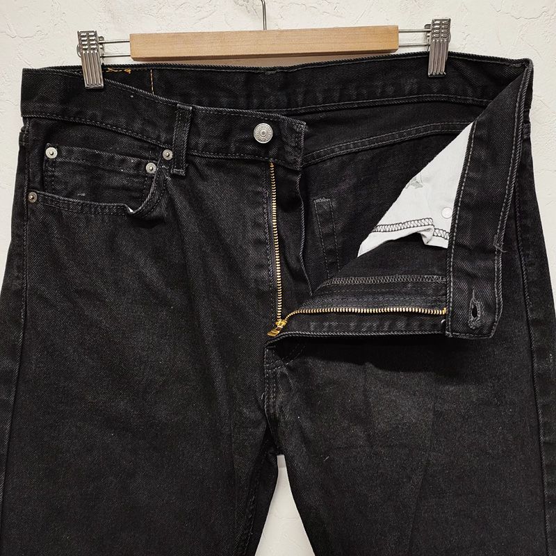リーバイス 505 ブラック デニム パンツ Levi's サイズ：W36 L27