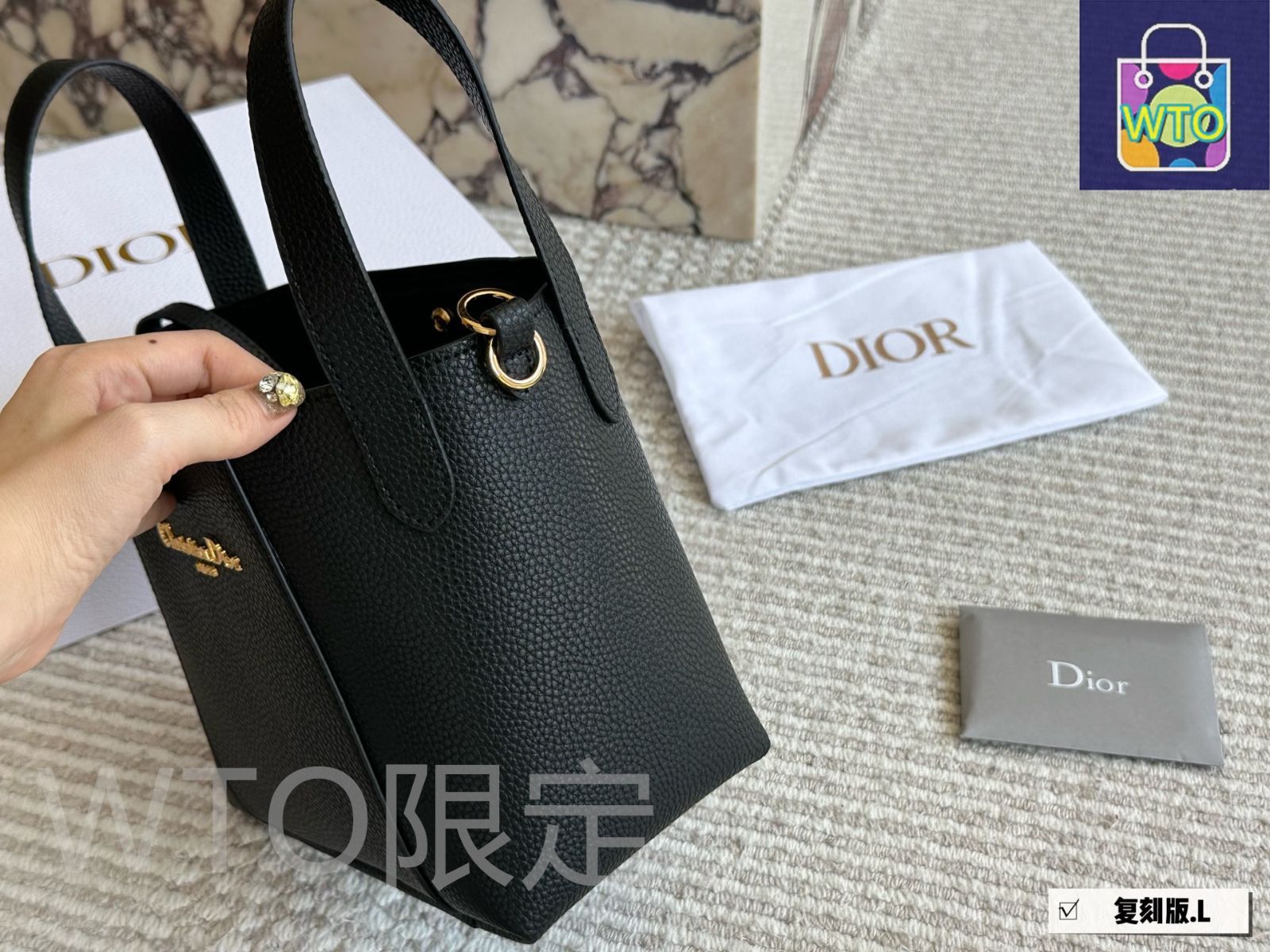 今日特価】DIOR Signaturea Bucket Bag [SS25 New] | ディオール