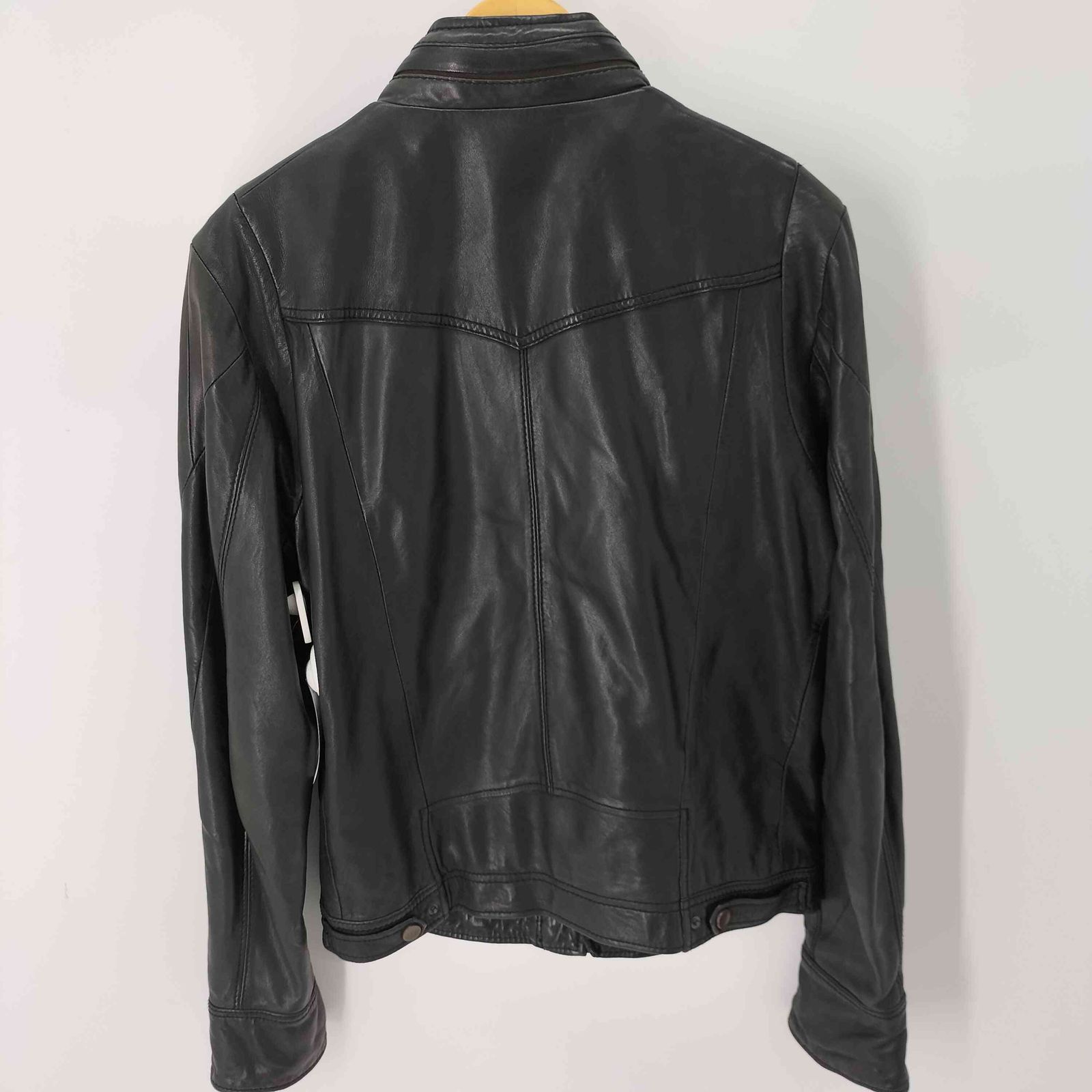 DIESEL ディーゼル diesel ラムレザー M コレクション 25aw ディーゼル DIESEL ラムレザーライダースジャケット メンズ JPN