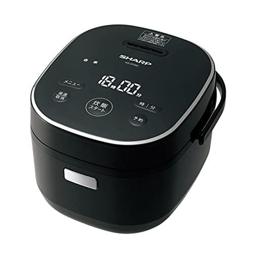 シャープ SHARP ジャー炊飯器 3合炊き ブラック系 KS-CF05C-B