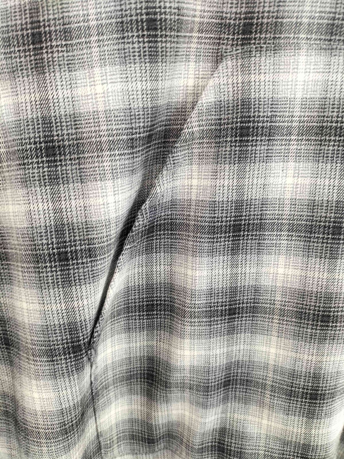 プア PWA PLAID BALOON SHIRT オンブレチェック ハーフジップ メンズ 