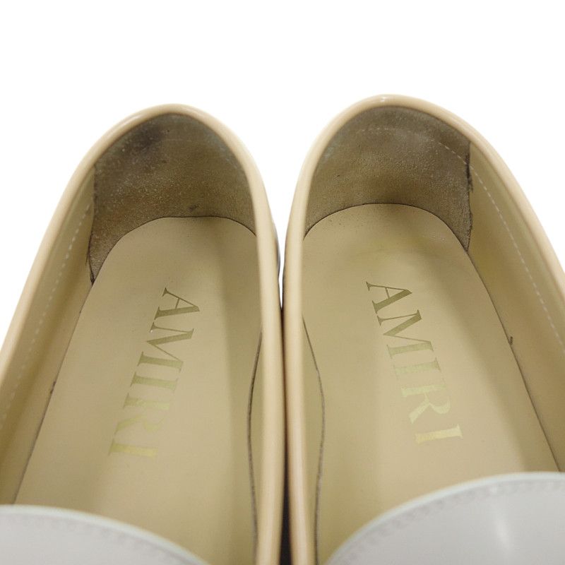 【サイズ44】AMIRI Ma chain アミリ ローファー チェーン MA CHAIN LOAFER - Black | AMIRI