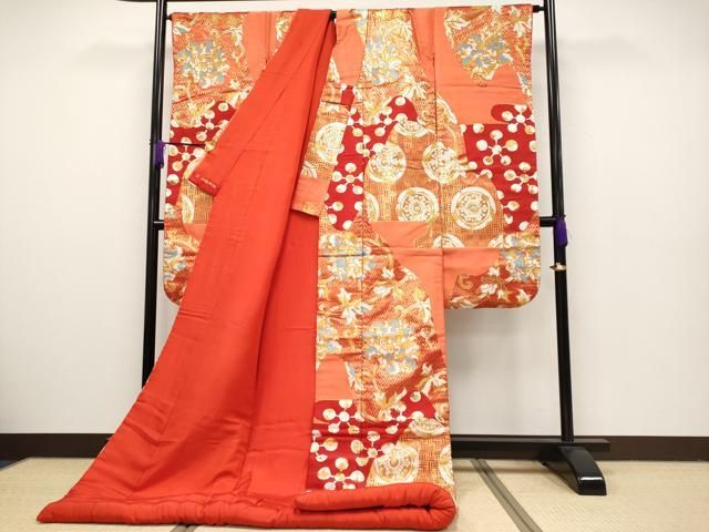 平和屋本店□極上 西陣 川島織物 色打掛 和装 婚礼 結婚式 花嫁 神社