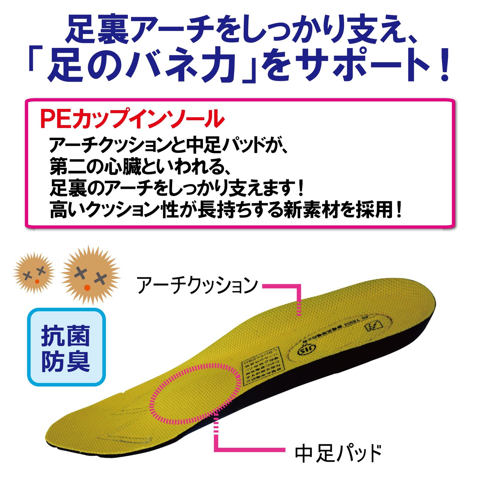 25．0cm ブルー