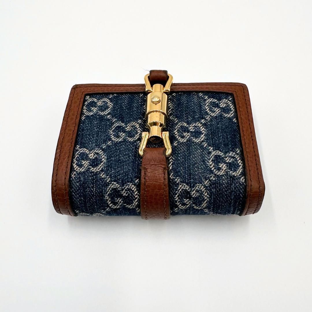 GUCCI ジャッキー二つ折り財布美品