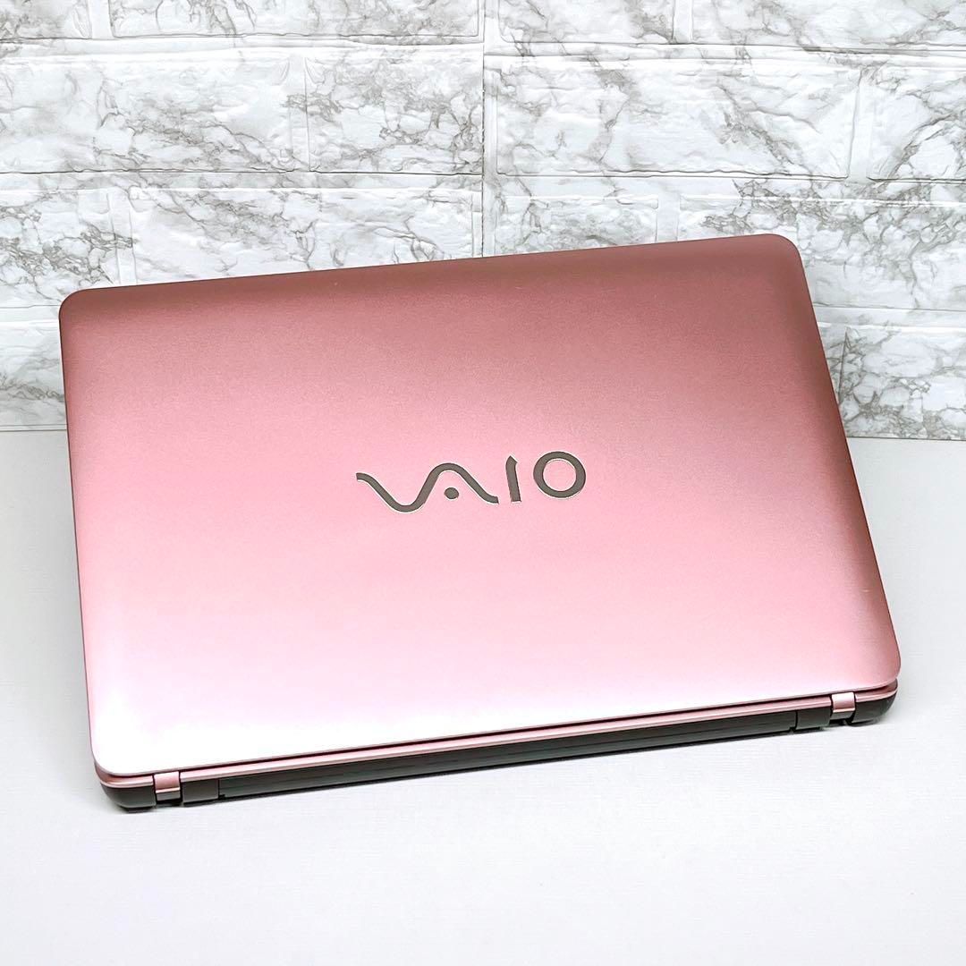 初心者向け☆安心のWindows11☆ピンクのVAIOノートPC 人気のピンクVAIO！初心者向け Windows11 薄型ノートパソコン 145