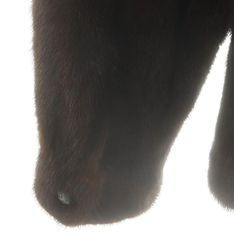 ミンク毛皮ハーフコート Guy Laroche Paris 黒（Guy Laroche
