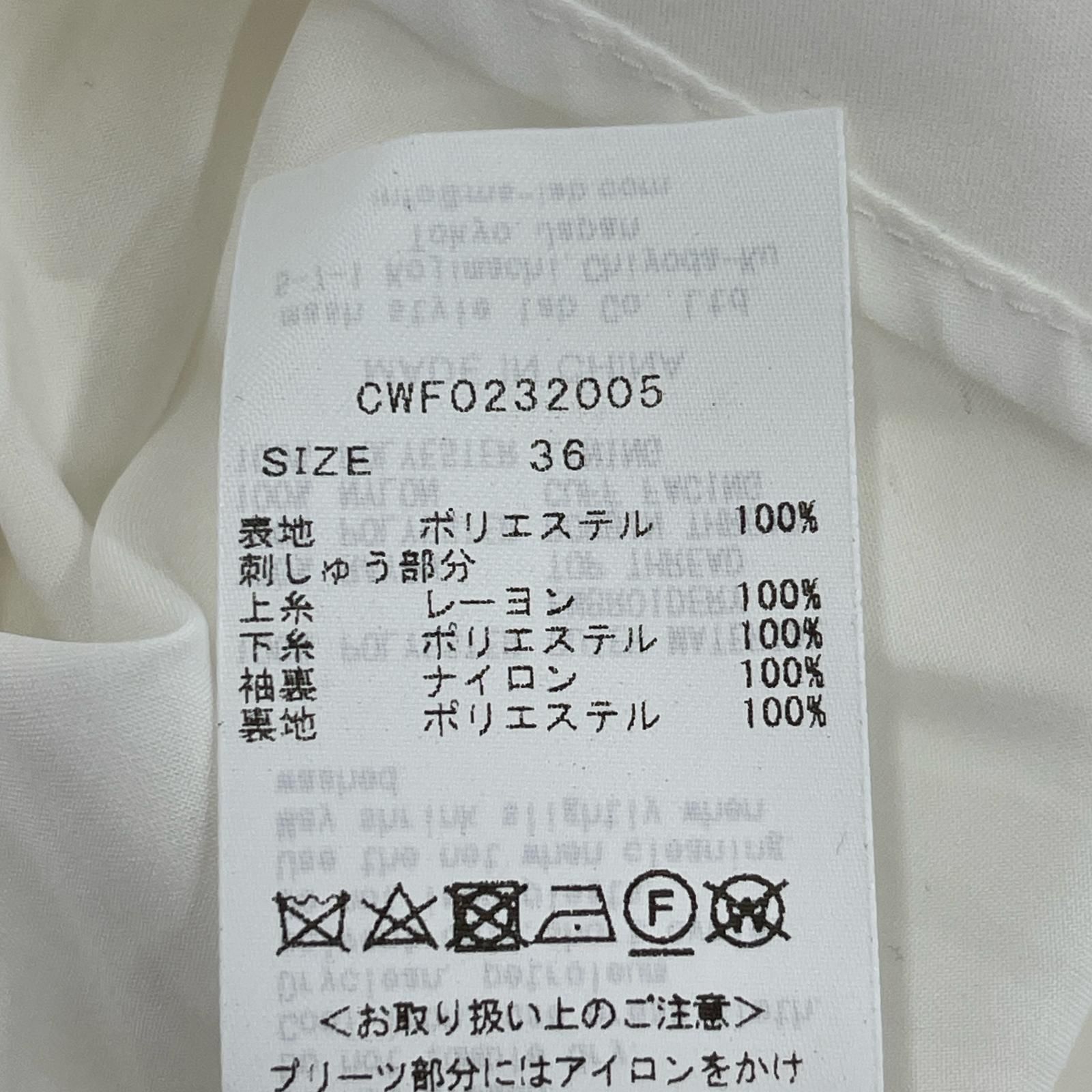 CELFORD セルフォード パフスリーブ プリーツワンピース size36