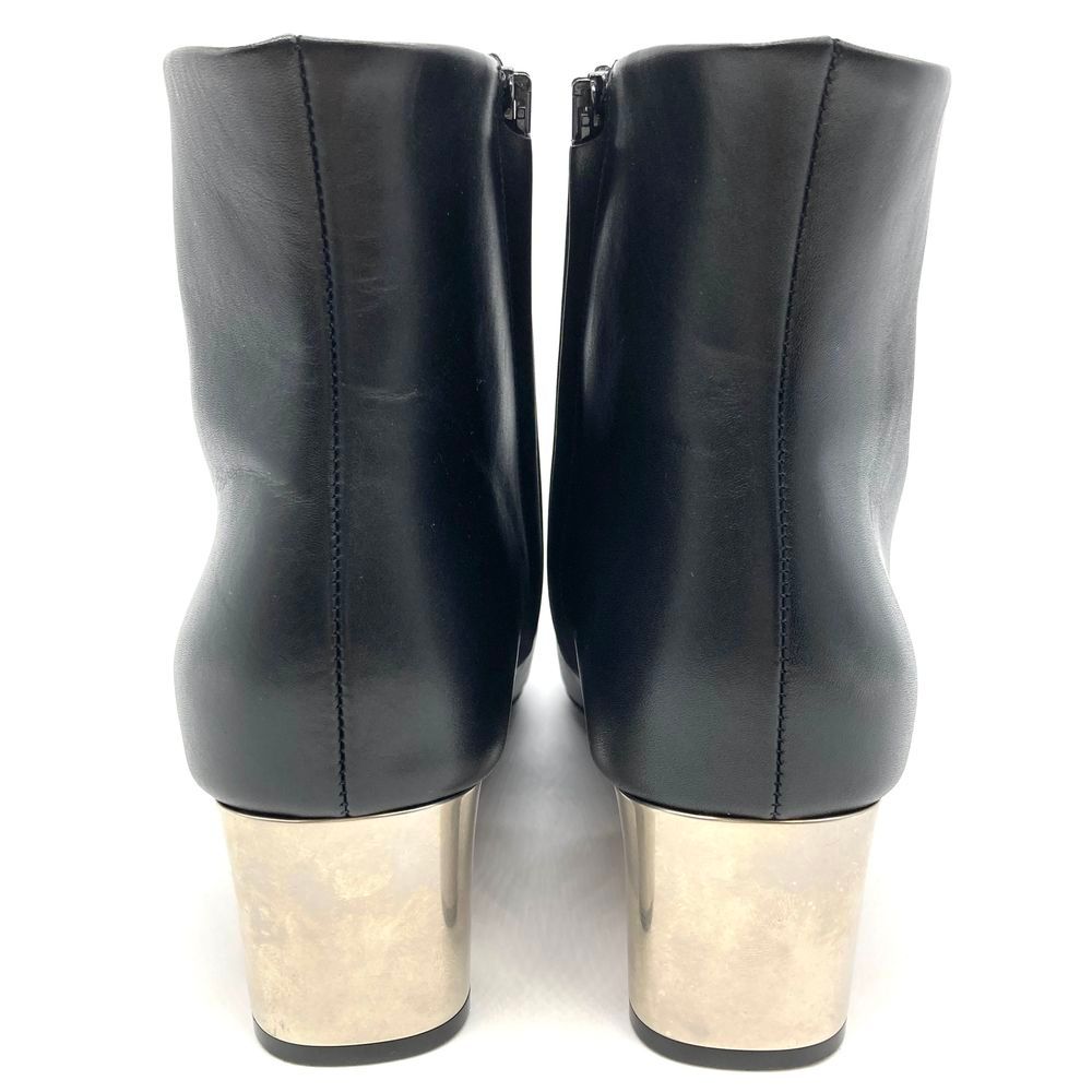 セリーヌ CELINE バンバン ショート ブーツ レザー ブラック