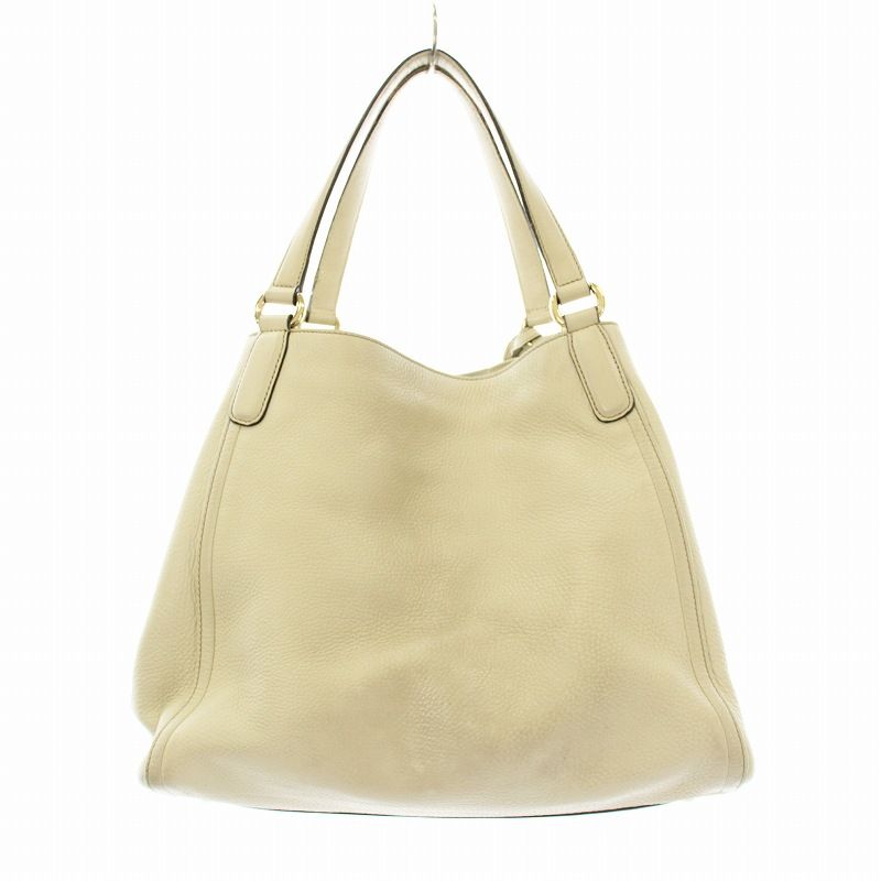 GUCCI ソーホー　ロゴ　ハンドバッグ トートバッグ　レザー　大容量 ✨GUCCI ソーホー レザー トートバッグ✨ - メルカリ