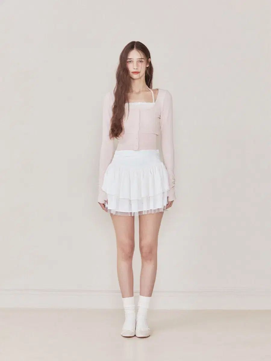 Not your rose ノットユアローズ サーシャ スカート Sasha skirt Ivory