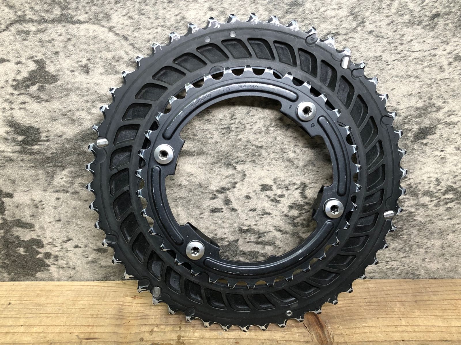 JA219 シマノ SHIMANO 105 FC-5800 チェーンリング 50/34T セット 
