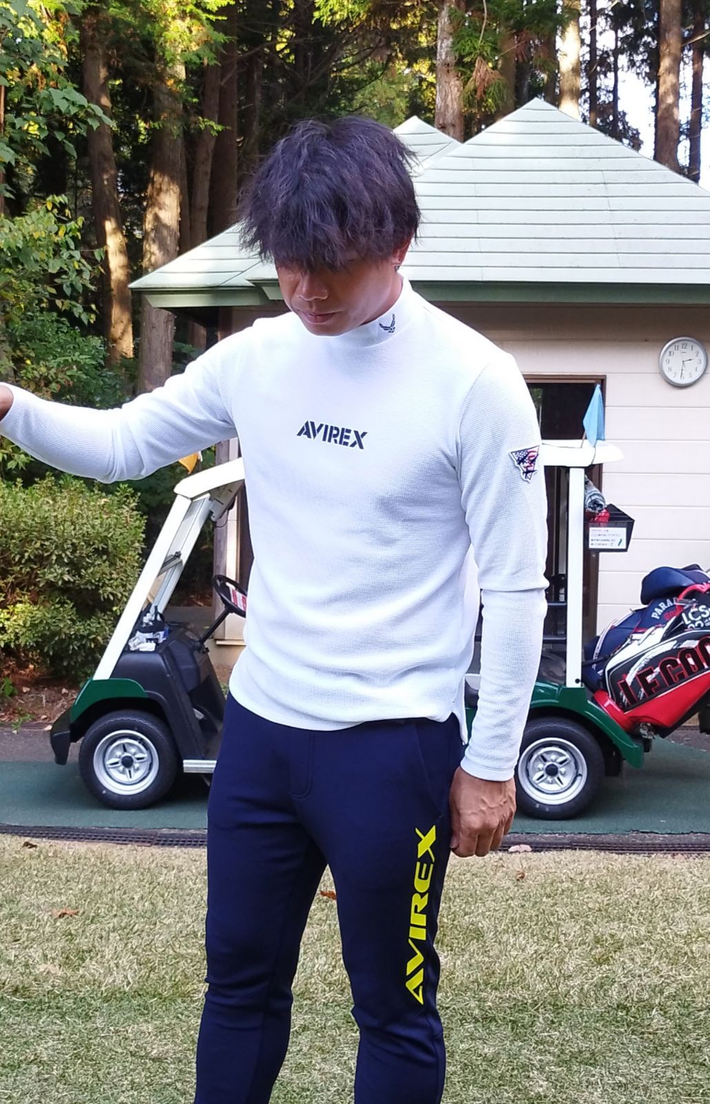 AVIREX - サイズ.カラー限定超特価⭐︎ AVIREX GOLF ミリタリーモックシャツ AVIREX - サイズ.カラー限定超特価⭐︎ AVIREX GOLF ミリタリー